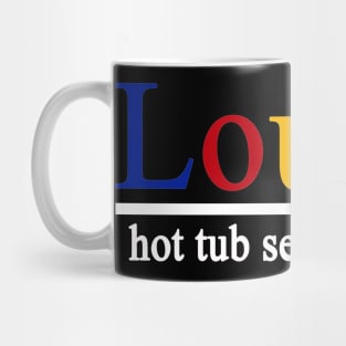 Lougle, Hot Tub Time Machine Mug